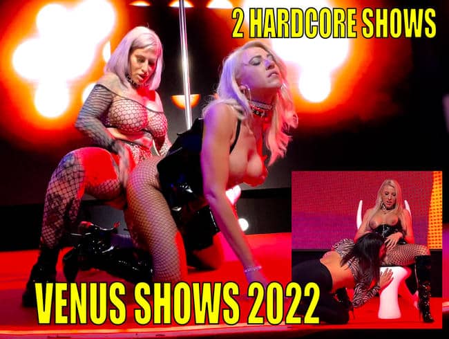 VENUS MESSE 2022 - 2 HARDCORE Shows vor LIVE Publikum!!!